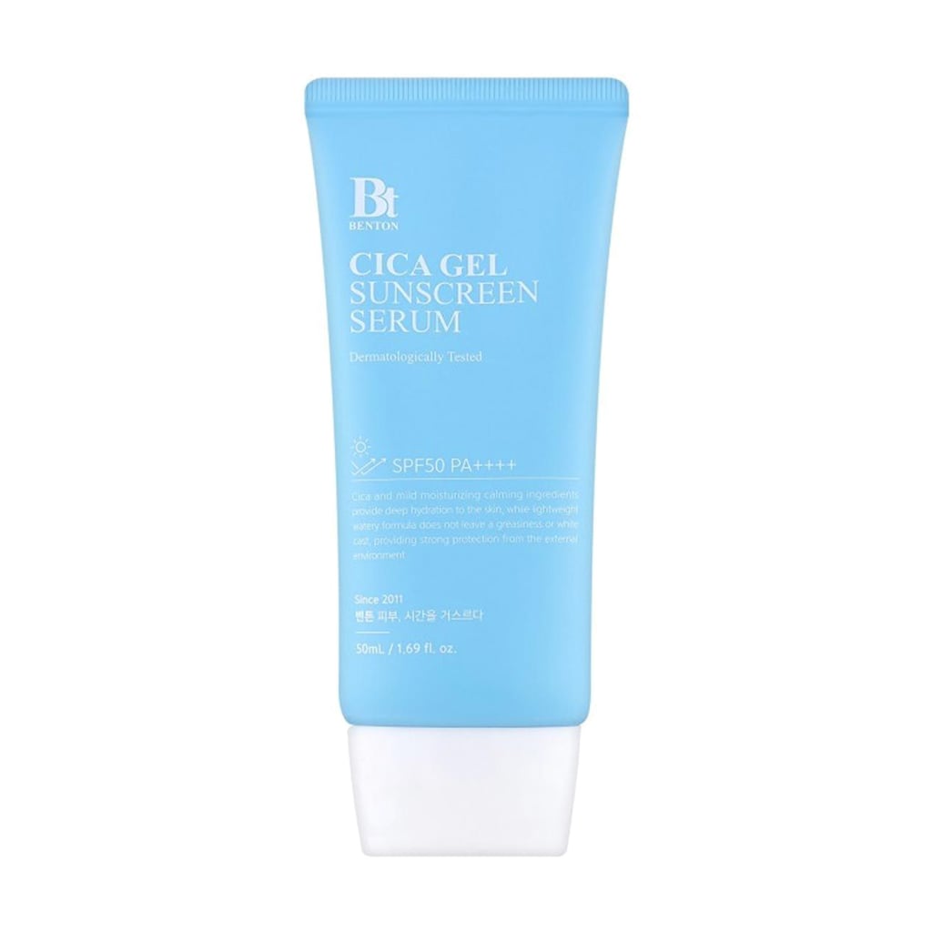 Сонцезахисний гель-сироватка для обличчя Benton Cica Gel Sunscreen Serum, SPF 50 PA++++, 50 мл